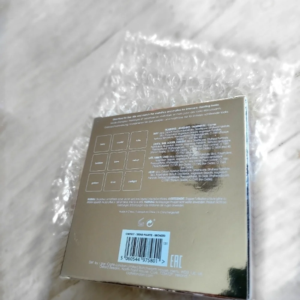 Ciate London - Bronzed Eyeshadow Palette